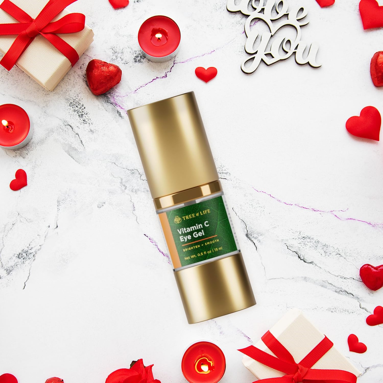 image:imageAntiAging Eye Treatment Gel Cream to Hydrate Dark Circles and Reduce Puffiness Bags and Wrinkles Luxe Eyebright Gel with Amino AcidsVitamin C