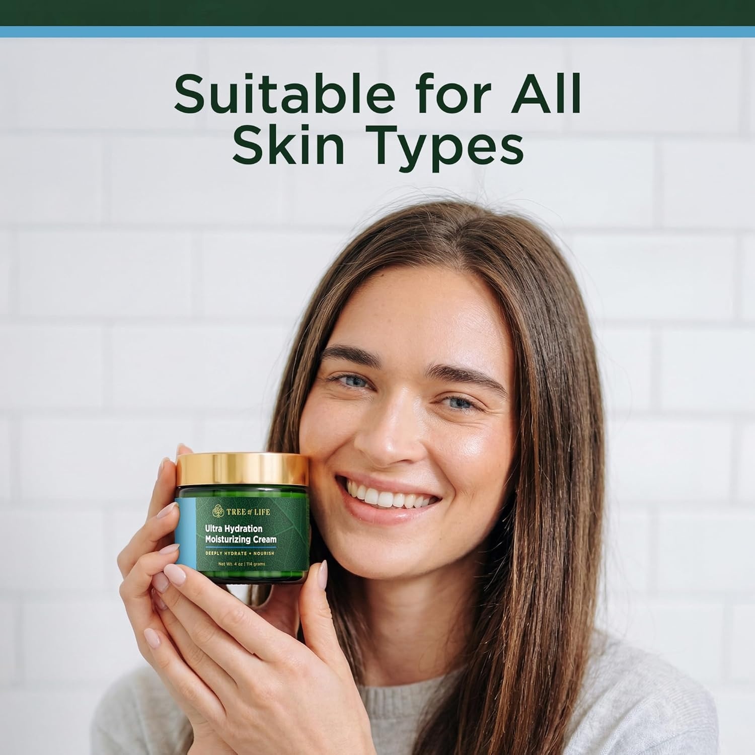 image:imageMoisturizer Face Cream DermatologistTested Ultra Hydrating AntiAging Cream Reduces Dark Spots amp Fine Lines Brightens for Firmer Smoother Skin NonGreasy 4 Fl OzUltra Hydration