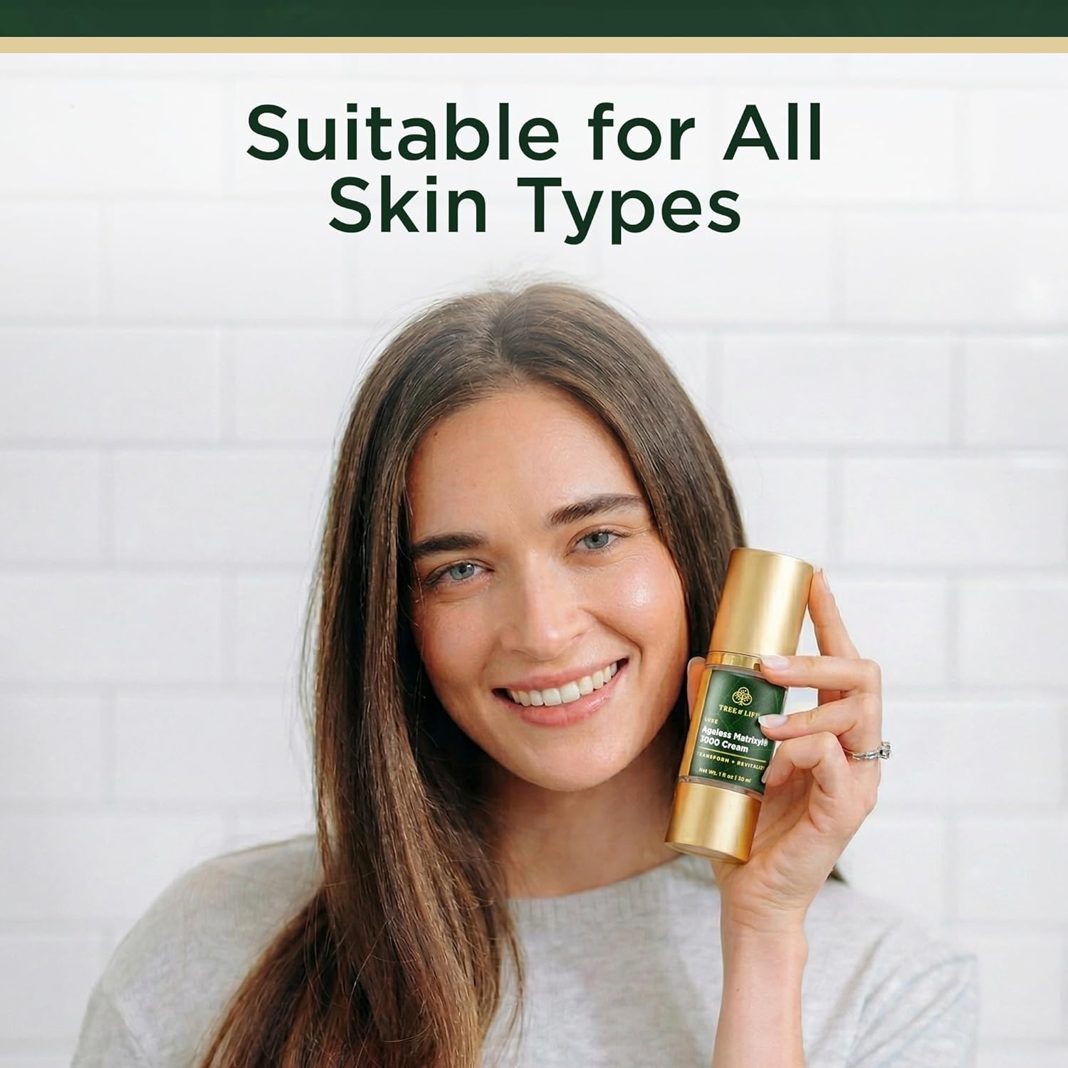 image:imageMoisturizer Face Cream DermatologistTested Ultra Hydrating AntiAging Cream Reduces Dark Spots amp Fine Lines Brightens for Firmer Smoother Skin NonGreasy 4 Fl OzMatrixyl 3000