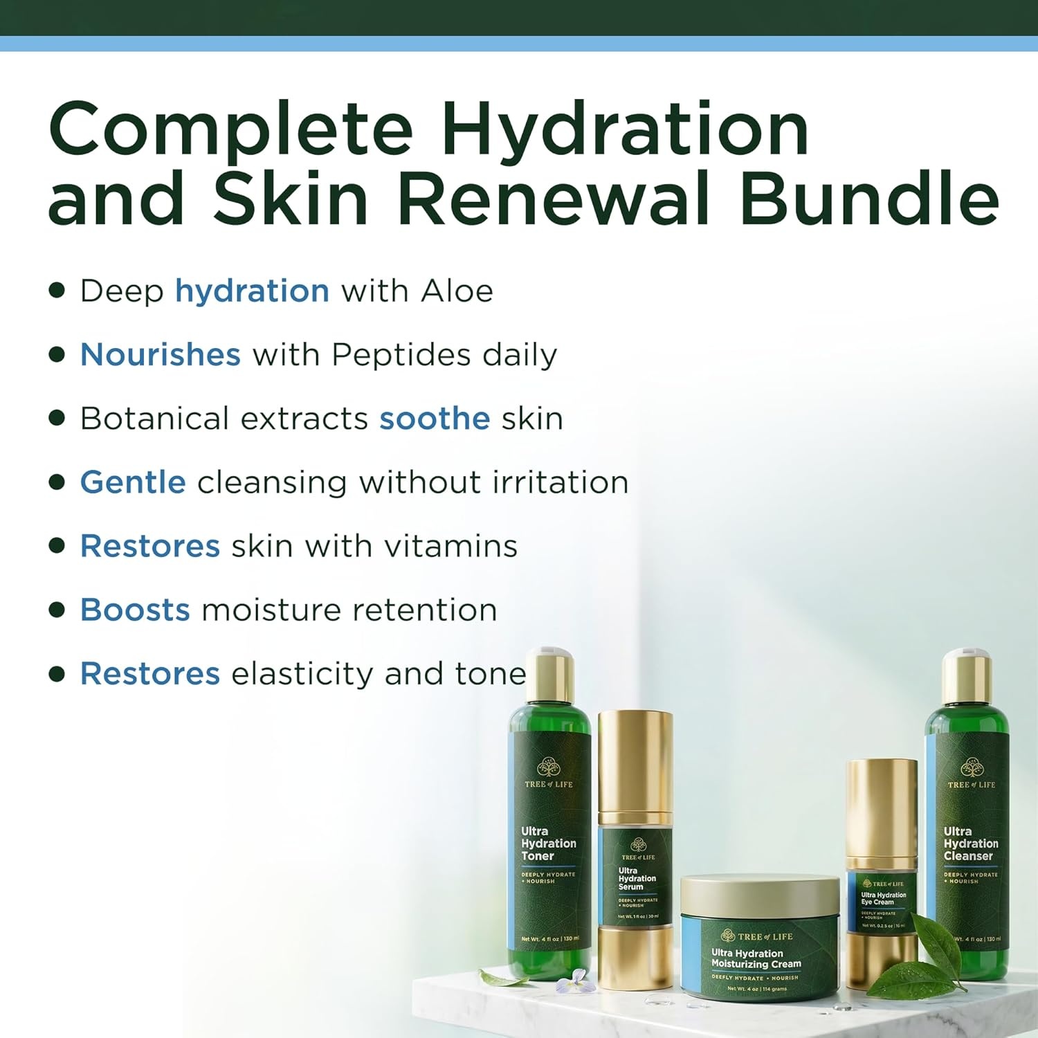 image:imageTree of Life Beauty Ultimate Skin Care Set Brightening Firming Hydrating Moisturizing Brightening Complete Face Care Regimen AntiAging Vitamin C Trio Pro PackUltimate Skin Care Set