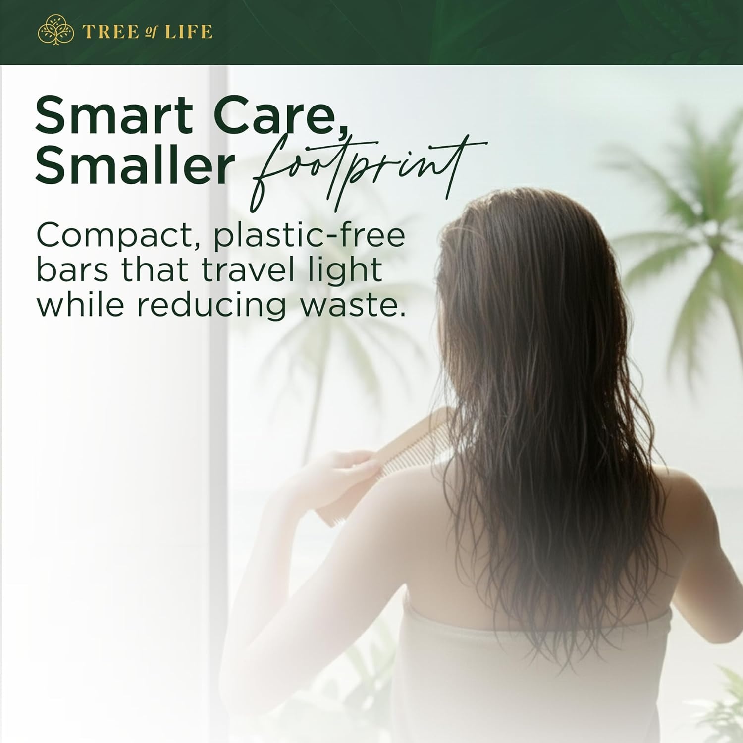 image:imageTree of Life Rice Water Shampoo Bar Sulfate Free Rice Protein Hair Care That Strengthens Repairs and Delivers Frizz Control with Silky Shine31 Ounce