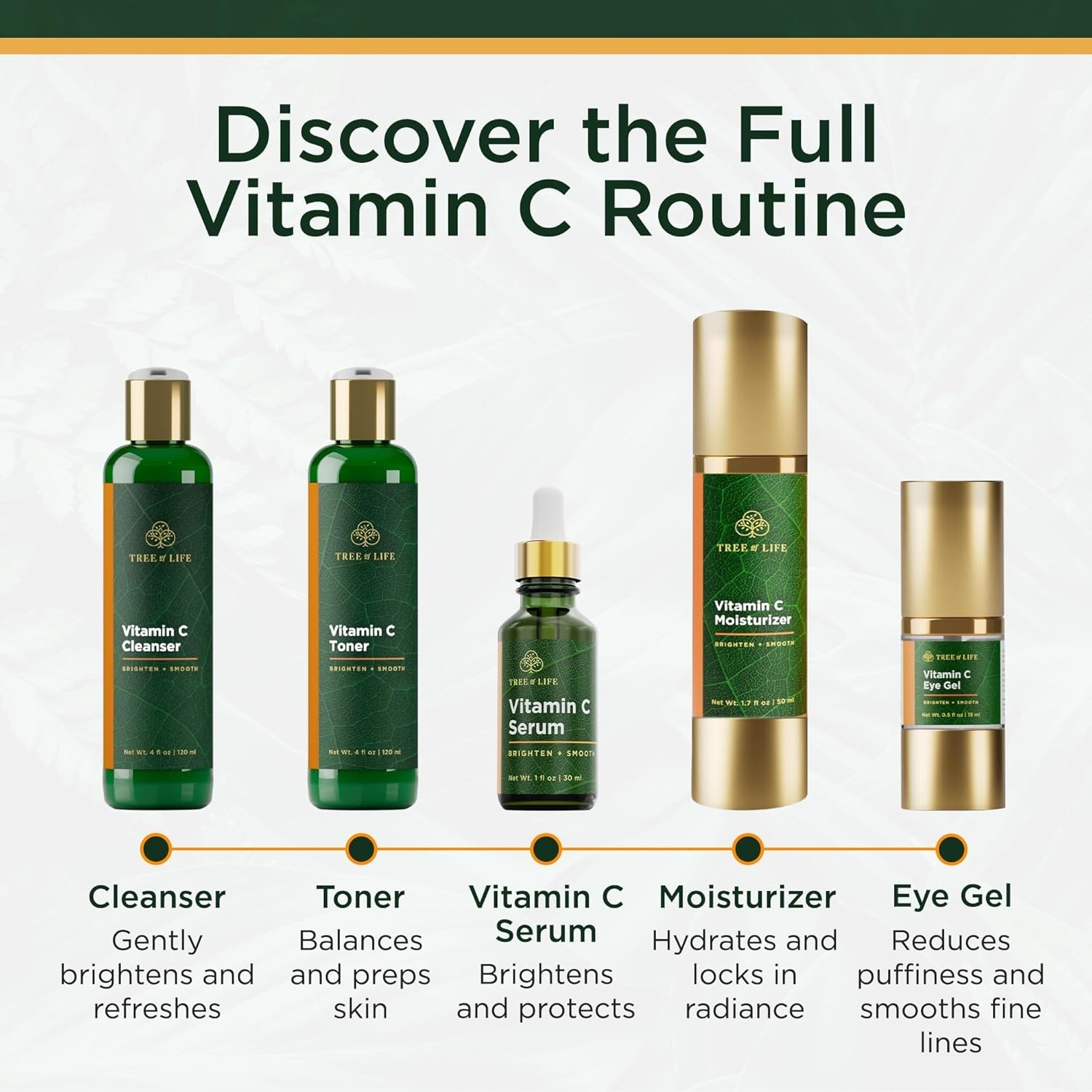image:imageTree of Life Vitamin C Serum For Face Brightening Face Oil for Dark amp Age Spots For Dry amp Sensitive Skin with Vitamin E for Soft Smooth Glow Dermatologist Tested 1 Fl Oz01 Vitamin C