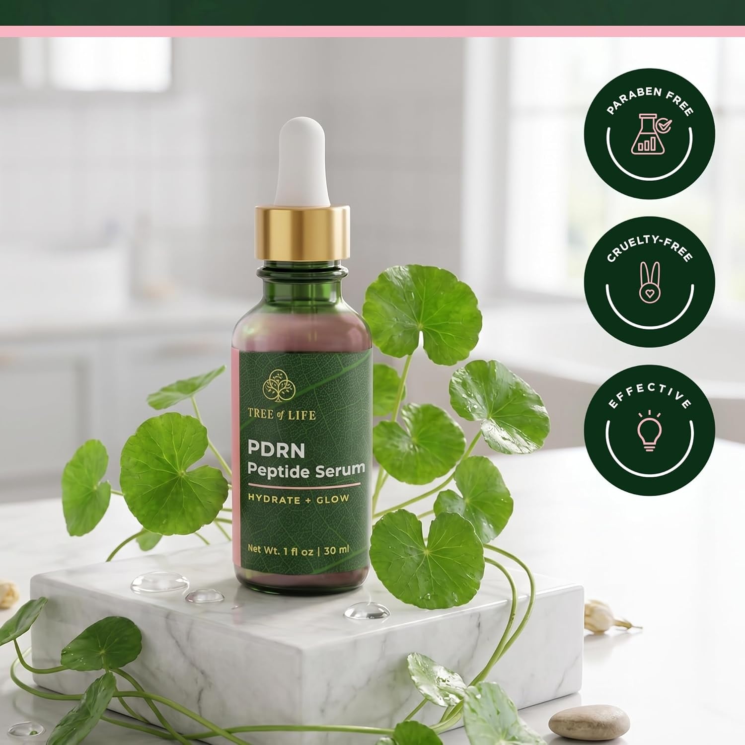 image:imageTree of Life Vitamin C Serum For Face Brightening Face Oil for Dark amp Age Spots For Dry amp Sensitive Skin with Vitamin E for Soft Smooth Glow Dermatologist Tested 1 Fl Oz05 PDRN