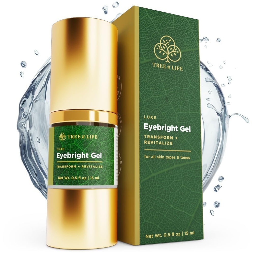 image:imageAntiAging Eye Treatment Gel Cream to Hydrate Dark Circles and Reduce Puffiness Bags and Wrinkles Luxe Eyebright Gel with Amino AcidsLuxe Eyebright Gel with Amino Acids