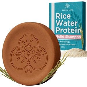 image:imageTree of Life Rice Water Shampoo Bar  Sulfate Free Rice Protein Hair Care That Strengthens Repairs and Delivers Frizz Control with Silky Shine31 Ounce Pack of 2